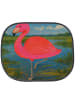 Mr. & Mrs. Panda Sonnenschutz Flamingo Classic Design ohne Spruch in Weiß