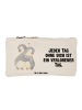 Mr. & Mrs. Panda Schminktasche Pinguine Kuscheln mit Spruch in Weiß