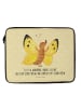 Mr. & Mrs. Panda Notebook Tasche Schmetterling Zitronenfalter mi... in Gelb Pastell