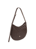DuDu Hispani Schultertasche Leder 32 cm in coffee brown
