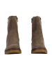 Divine Factory Lederstiefeletten Alénoa Braun