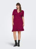 ONLY Carmakoma Kleid in Rio Red