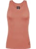 Normani Outdoor Sports Damen Merino Tanktop Quilpie in Rosa