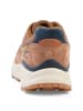 Camel Active Sneaker aus Nubuk Textil Mix mit Komfort Sohle in Cognac
