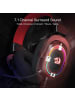 Redraft Zeus Gaming-Headset H510 mit Kabel 7.1 Surround-Sound schwarz Kopfhörer