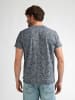 Petrol Industries T-Shirt mit Allover-Print Cromo in Blau