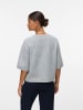 Vero Moda Strickpullover in Light Grey Melange