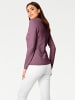 Heine V-Ausschnitt-Pullover in mauve