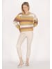 Usha Damen Pullover in Braun Mehrfarbig