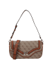 Guess Dea Schultertasche 29 cm in latte logo