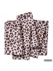 Butlers Serviette VEGAS STRIP Leo 4er-Set in Beige, Schwarz