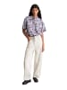 Marc O'Polo DENIM Kurzarm-Bluse relaxed in Light Blue