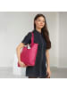 Florence Florence Shopper Leder fuchsia, pink ca. 37cm