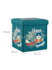 relaxdays Sitzhocker Kinder Bär - (B)38 x (H)38 x (T)38 cm