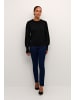 Kaffe Strickpullover KAlizza Regular fit in Black Deep