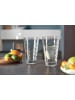 LEONARDO 4er Set Trinkgläser Optic 540 ml transparent in transparent