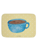 Mr. & Mrs. Panda Badteppich Kaffee Tasse ohne Spruch in Gelb Pastell