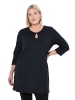 Ulla Popken Longshirt in schwarz