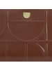 DuDu Up Geldbörse RFID Schutz Leder 20 cm in choccolate-lilac