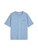 Marc O'Polo DENIM Logo-T-Shirt relaxed in Medium Blue 4840