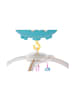 Wisam® Babykarussell-Spieluhr mit Lampe, Rasseln, Teddybären, blau