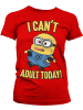 Minions Shirt in Rot