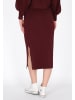 DreiMaster Women Skirt in wine red