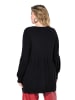 MIAMODA Pullover in schwarz