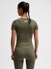 Hummel T-Shirt Hmlpulse Damen in DUSTY OLIVE