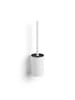 relaxdays Toilettenbürste in Weiß - (B)9 x (H)40,5 x (T)10 cm