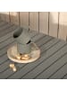 home24 home24 Loungetisch - Khaki - Aluminium - 70 x 45 x 120 cm in Khaki
