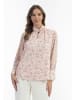 faina Damen Bluse in Rosa Mehrfarbig
