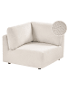 Beliani 3-tlg Sofaelement KIVVIK in Weiß