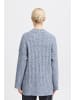 b. young BYNATA CABLE JUMPER loose fit in Dusty Blue Melange
