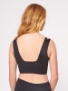 Sloggi Bustier ZERO Feel Flow Top in Black