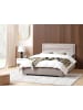 Beliani 2-tlg Doppelbett ROUEN in Beige