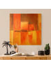 WALLART Leinwandbild Gold - Amarna in Orange