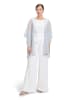 Vera Mont Cape im Glitzer-Look in Grau/Silber