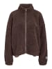 Noisy may Fleecejacke in Chocolate Brown1