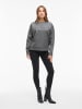 Vila Sweatshirt in Medium Grey Melange