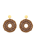 usha FESTIVAL Women Earrings in Brown