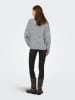 JDY Strickpullover in Light Grey Melange