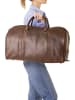 Viola Castellani Reisetasche in DARK BROWN