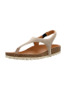 Verbenas Zehenstegsandalen in Beige