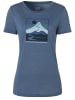 super.natural Merino T-Shirt in blau