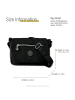 Bag Street Umhängetasche Nylon schwarz ca. 22cm