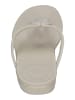 fitflop Zehentrenner SOLAY GLOSSY-DISC TOE-POST SANDALS in natur