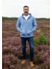 salzhaut Sweatjacke BREKER JACKE Ocean Blue