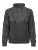 JDY Strickpullover in Dark Grey Melange