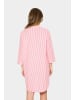 SAINT TROPEZ Stricktunika SamaraSZ Lockere Passform in Poinciana Ice Stripe